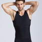 Slankende mavekontrol til mænd undertrøje Shapewear