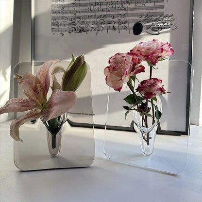 Æstetik i nordisk stil Elegant Ins Fotoramme Vase