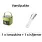 🧊Bærbar ismaskine med låg og opbevaringsboks (48 isterninger)