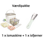 🧊Bærbar ismaskine med låg og opbevaringsboks (48 isterninger)