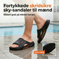 ☁️🦶 Hjemmesko i memory foam | Støtte til fodbuen, skridsikker, egnet til brug både i vådt og tørt miljø, nemme at tage af og på, stilfulde og alsidige