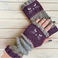 🐱 Søde strikkede kattehandsker til kvinder — til varme hænder og frie fingre🧶