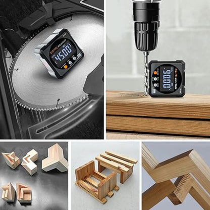 Pousbo® Mini LCD Digital Inclinometer Vinkelmåler