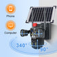💥2025 Nyt varmt salg🎥 Solar 360° kuppelkamera med tre linser✈️ gratis forsendelse