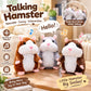 🐹 Særpris på sidste dag: 189,95 kr. !!!🔥⏰️Talende hamster-plysdyr – gentager det, du siger, og ryster automatisk på hovedet – sjovt 🎁