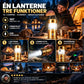 🏕️ KØB 2 – FÅ 1 GRATIS! Lanterne, lommelygte og powerbank – 3-i-1 campinglygte med solceller og IPX4