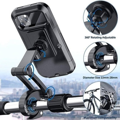 🔥Specialudsalg i Begrænset tid 59% rabat💧Vandtæt Telefonholder til Cykel og Motorcykel