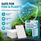 🐠 KØB 1, FÅ 1 GRATIS! ✨ AQUARIUM-KLARGØRINGSARK – Krystalklart vand på 24 timer, fjerner lugt og urenheder, sikkert for alle fisk og planter 🌿🔮