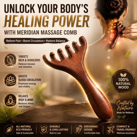 🛒 ✨ Akupressur-hovedbundsmassager🌿💆‍♀️