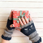 🐱 Søde strikkede kattehandsker til kvinder — til varme hænder og frie fingre🧶