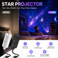 🌌🌙 USB-måneprojektor med natlampe – roterende stjernehimmel, beroligende søvnstemning ✨✅