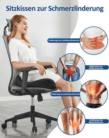 🎁SISTE DAG 50％ RABATT🔥Ergonomisk sittepute laget av minneskum