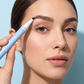 Water-resistant 2-in-1 mini eyebrow pencil and colored eyebrow gel