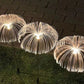 Solcellelampe til haven – Farveskiftende manetlampe