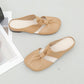 🎊2025 varmt salg👣 Sandaler i blødt læder med konkavt design og flade mules