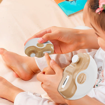 2 i 1 Elektrisk Polering Automatisk Negleklipper