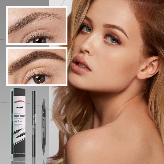 💕Buy 1 Get 1 Free💕2 in 1 Liquid Eyebrow Pencil -- Waterproof & Sweatproof