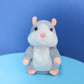 🐹 Særpris på sidste dag: 189,95 kr. !!!🔥⏰️Talende hamster-plysdyr – gentager det, du siger, og ryster automatisk på hovedet – sjovt 🎁