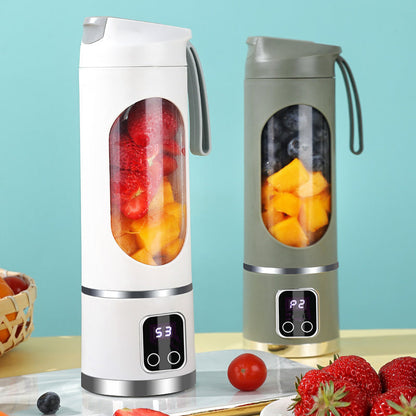 ⏳Begrænset tid 50% rabat🔥🥰🍹Bærbar batteridrevet juicer