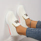 🔥2025 Hot Sale🔥Kvinders casual platform slip-on ortopædiske sneakers