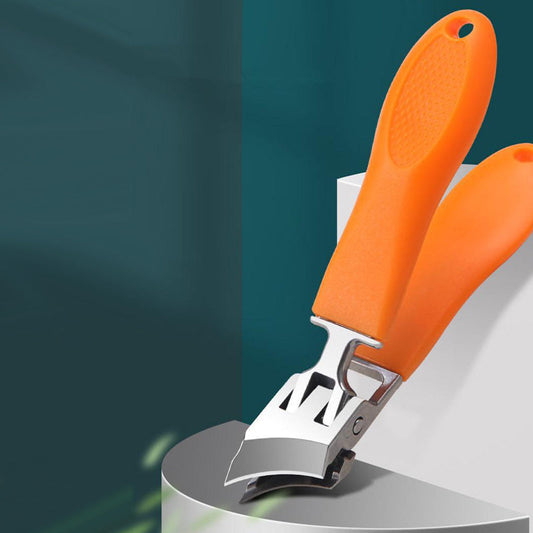 🔥Køb 1 få 1 gratis🔥Wide Jaw Opening Anti-Splash Slanted Nail Clipper
