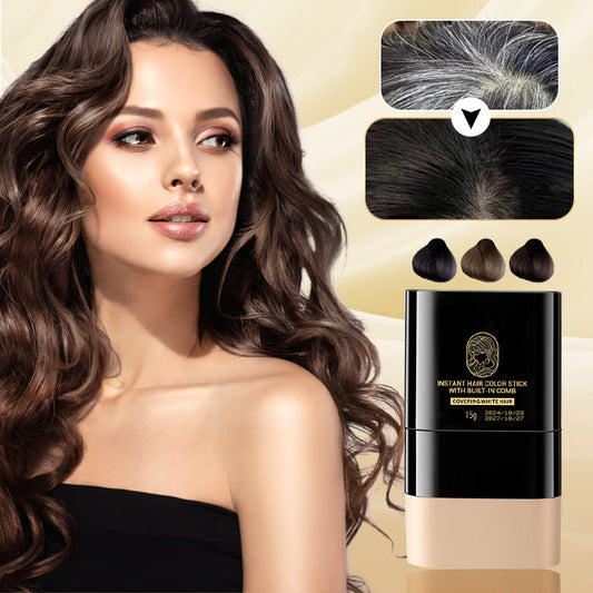 💥Begrænset tilbud 🔥 Køb 2 få 1 gratis!!!🔥 Instant Hair Color Stylus med indbygget 💁 ♀️ Comb~