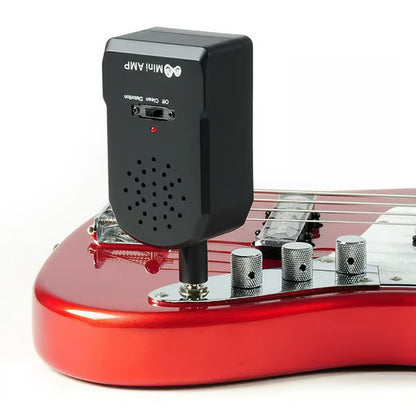 Mini bærbart elektrisk guitarforstærkersæt