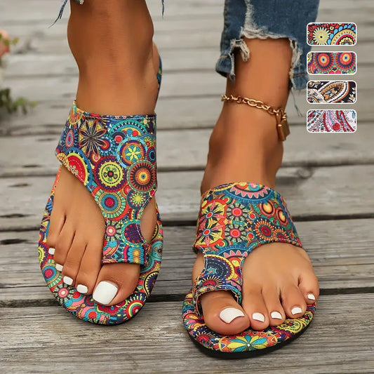 💕HOT sale⏳Lette ortopædiske flade sandaler til kvinder