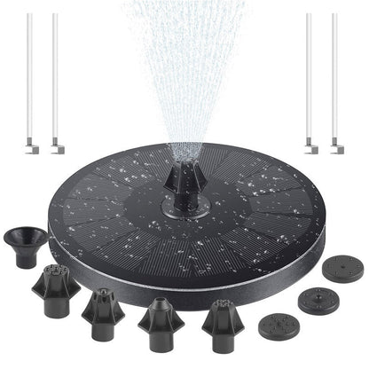 Solar Floating Fountains - Instantly Illuminate Your Backyard