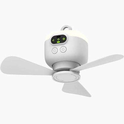 ⏰ Tidsbegrænset tilbud: 50 % RABAT på en genopladelig loftsventilator med LED-lys! 🌬️✨