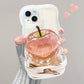 🔥 Hot Sale 50% RABAT💕Transparent telefonetui med æblemønster til iPhone