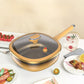 ⏳Tidsbegrænset tilbud⏰30 cm non-stick gryde med låg i titanlegering