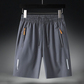 🔥TILBUD: 70 % RABAT🥰 Elastiske sommershorts til mænd💎Åndbare, lommer med lynlås og elastisk pasform🩳❄️