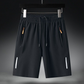 🔥TILBUD: 70 % RABAT🥰 Elastiske sommershorts til mænd💎Åndbare, lommer med lynlås og elastisk pasform🩳❄️