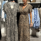 🔥Summer Hot Sale 55％ OFF💝Women’s Fashion Leopard Print Maxi Dress