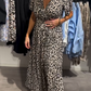 🔥Summer Hot Sale 55％ OFF💝Women’s Fashion Leopard Print Maxi Dress