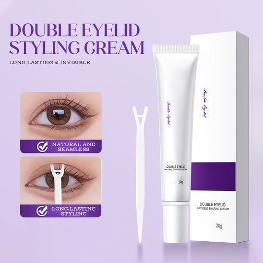 🎁 Køb 1, få 1 gratis⏳Langtidsholdbar og usynlig stylingcreme til dobbelt øjenlåg