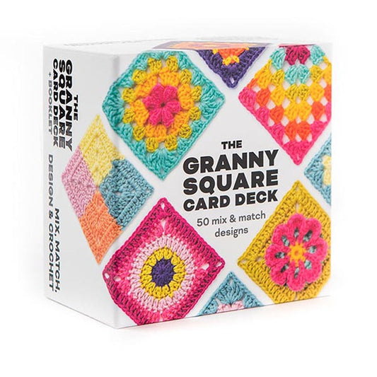 Granny Square-kortspil – 50 mix & match-design