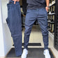 Herrebukser i slim fit i ensfarvet design