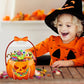 🎃👻Halloween-slikposer i form af græskar | Den genlukkelige lynlås forhindrer slikket i at vælte ud🍬