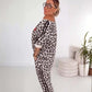 🐆 Chic leopardprintet sæt til kvinder – alsidigt til hverdags- og festlooks