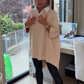 🍂 Begrænset tilbud i efteråret🔥 Langærmet damebluse med skjortekrave