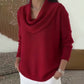 Elegant og behagelig sweater med krave til kvinder