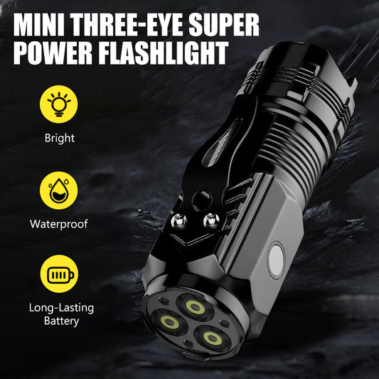 Mini lygte Triple Super Kraftig