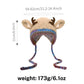 🎅🎄🦌Handmade Knitted Christmas Antler 2-in-1 (Hat/Handbag)🧶2