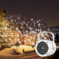 🎄 50 % RABAT! Julestemning med 16 mønstre – USB-juleprojektor