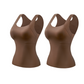 Termiske tanktoppe med U-hals og indbygget bh til kvinder