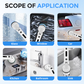 🥳2026 HOT SALE🥳💞Over 50.000 solgt!🚿🧽 50 % RABAT! Multifunktionel elektrisk børste – IPX7 vandtæt, to hastigheder. Udskiftelige børstehoveder. Nem fjernelse af snavs. 🛡️⚡