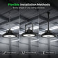 Holdbar UFO High Bay LED-lampe