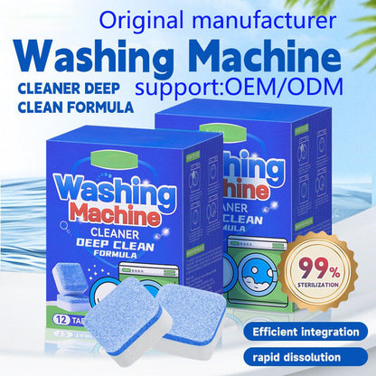 🧼 50 % RABAT! 🌀Vaskemaskine-rengøringstabletter